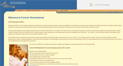 Desktop Screenshot of forever-remembered.com